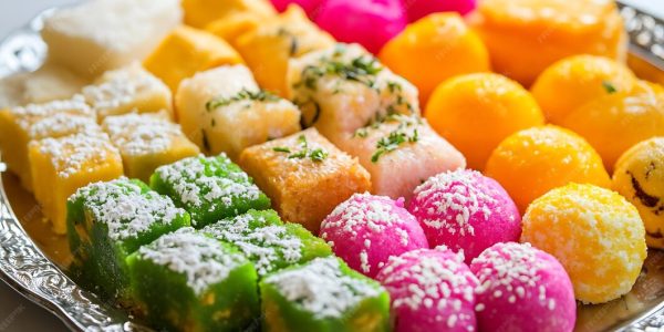 assortment-colorful-indian-sweets-silver-plate_1282444-223909